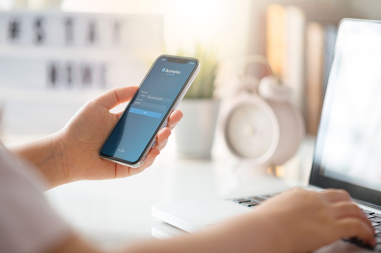 Mobile Acumatica ERP